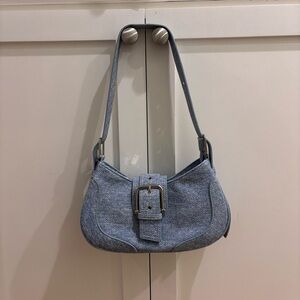 Blue Jean Shoulder Bag